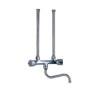Bosch Wandbatterie mit Schwenkauslauf, chrom Installationszubehör BZ 11113 7736505231
