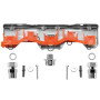 Bosch Montageanschlussplatte Erdgas Bosch Installationszubehör IW-MV-1 7738112657