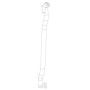 Bosch Schlauch G1'' 810mm 8733703238