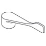 Hansgrohe Griff Axor Citterio Spültischmischer, chrom 39891000