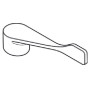 Hansgrohe Griff Axor Citterio Spültischmischer steel 39891800