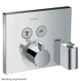 Hansgrohe Rosette iBox FixFit Shower Select Thermostat komplett chrom 92299000