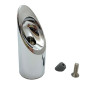 Hansgrohe Zugknopf Axor Starck 4-Loch Waschtischarmatur chrom 96086000