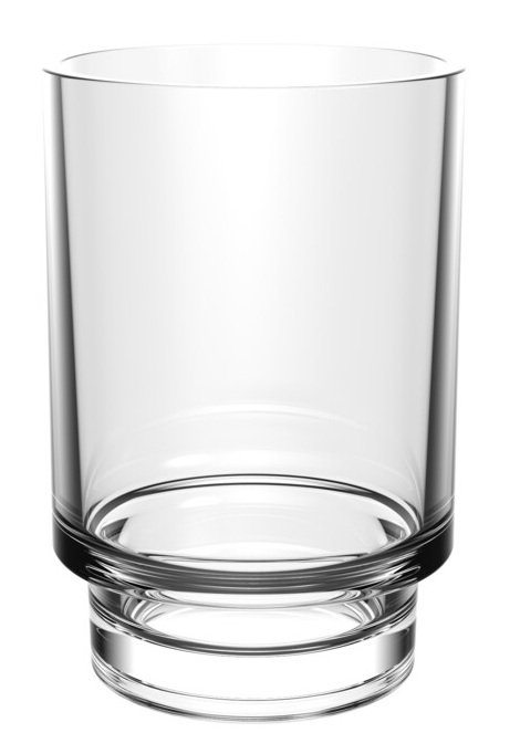 Emco Mundspülglas Round, Ersatzglas zu 4320xxx00 klar 432000090