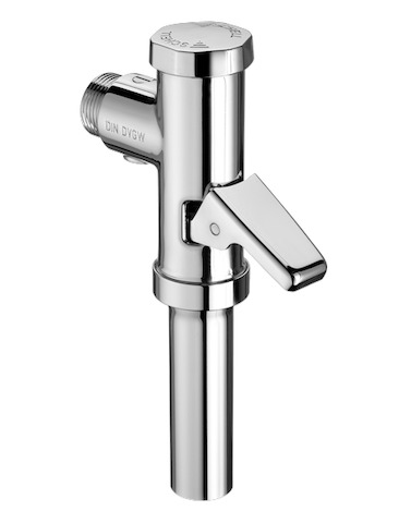 Schell AP-WC-Druckspüler SCHELLOMAT Hebel, Ms-Kolben, 3/4", chrom 022380699