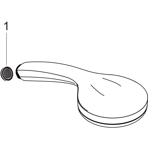 Hansgrohe Handbrause Croma 100 Vario chrom 9, 4 l/min 28537000