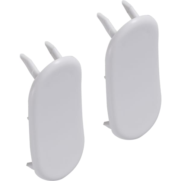 Geberit Set Deckkappen für Wand-WC-/Bidet Befestigung von der Seite, weiß 597359000