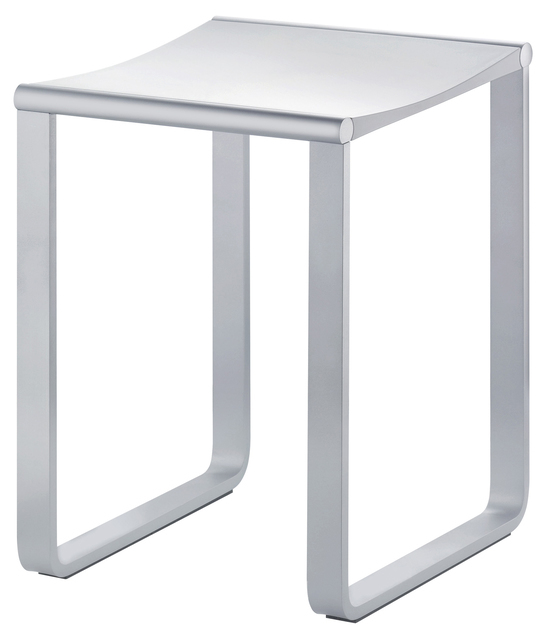 Keuco Hocker Plan Aluminium silber-eloxiert/lichtgrau 14982170038