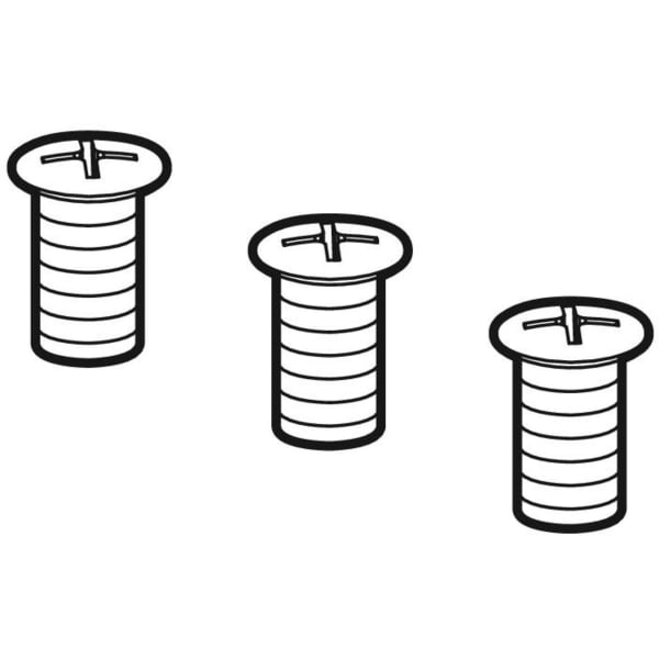 Geberit Set Schrauben für Duschwannenablauf d90 244.967.00.1
