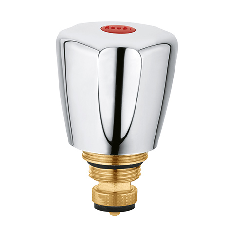 Kludi Oberteil mit Terraluxgriff G 3/8 warm chrom 110020515