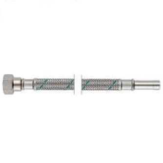 Neoperl NEOFLEX Panzerschlauch DN8 mit VS Rohrstutzen x IG, 10mm x 3/8" 50cm 63470050