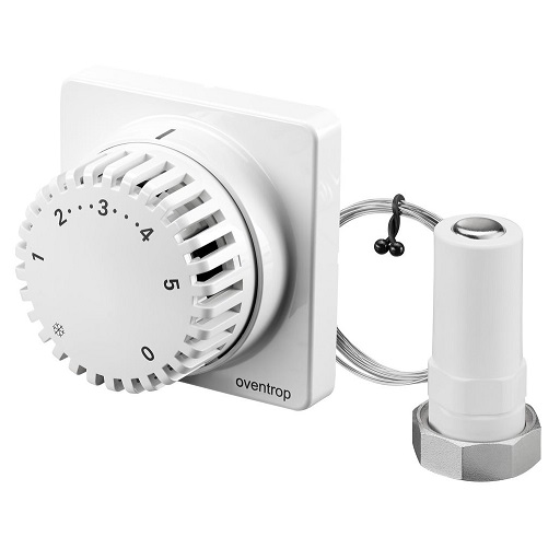Oventrop Thermostat "Uni FH" 7-28 C, 0 * 1-5, Fernverstellung 10m 1012297