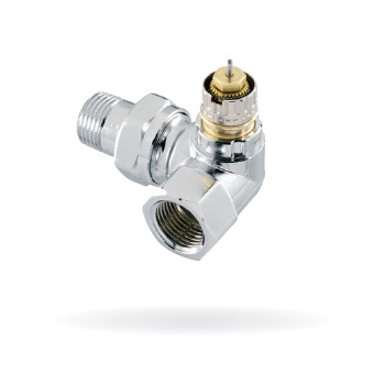 Danfoss Thermostatventil RA-NCX 15 1/2" Winkeleck rechts verchromt 013G4239