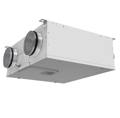 Kermi x-well Wohnungslüftungsbox VAV 250 R, DN125, Zuluft rechts Y1401125002K