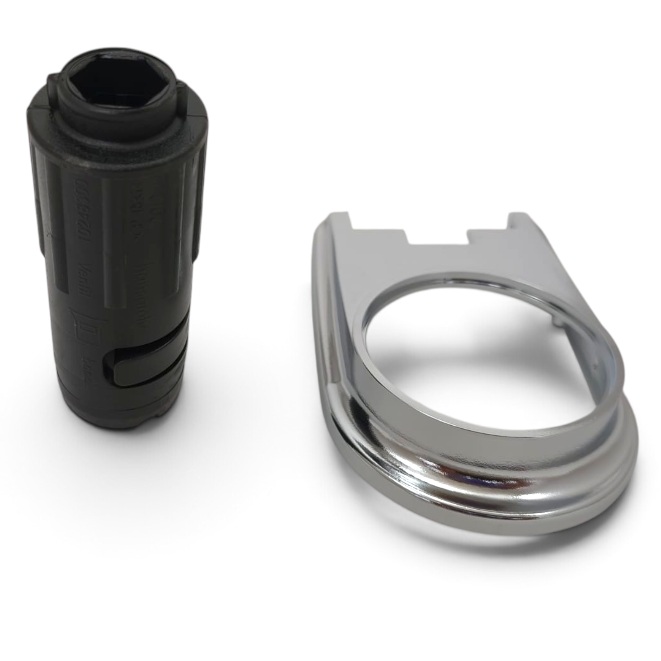 Hansgrohe Sockel Excentra Fill chrom 97697000