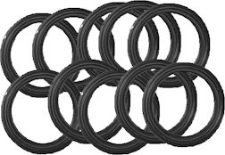 Bosch / Buderus Dichtung 18,3x24,3 10 Stück 87101031610