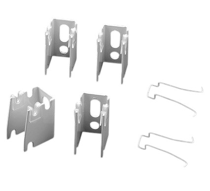Zehnder Set CVD, 3x CVD1 weiß RAL 9016, für Typ H, HH, HLH 795311