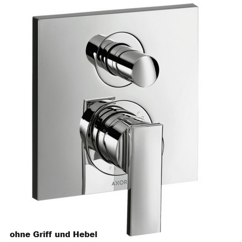 Hansgrohe Vierkantrosette Axor Citterio Wannenmischer Unterputz chrom 96751000