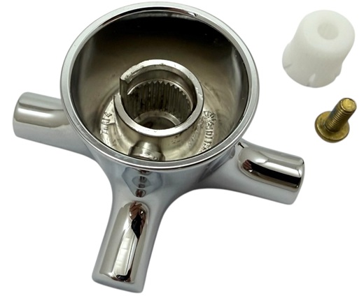 Hansgrohe Griff Logis Classic Standventil Warmwasser, chrom 92524000