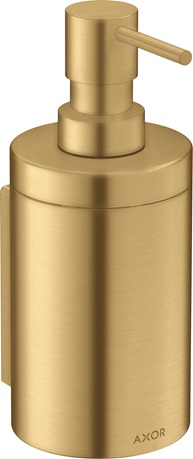 Hansgrohe Lotionspender Axor Universal Circular brushed gold optik 42810250