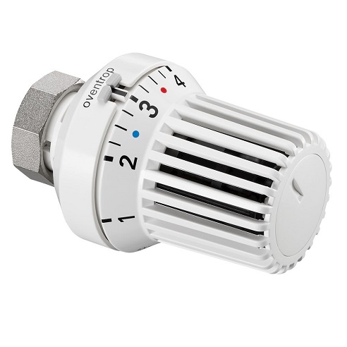 Oventrop Thermostat "Uni XH" 7-28 C, * 1-5, Flüssig-Fühler, weiß 1011364