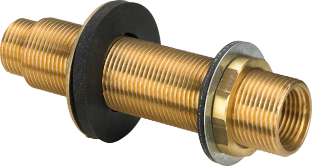 Viega Sanfix P Wanddurchführung mit SC-Contur 2132.9 in Rp1/2 x G3/4 x 120mm 470913