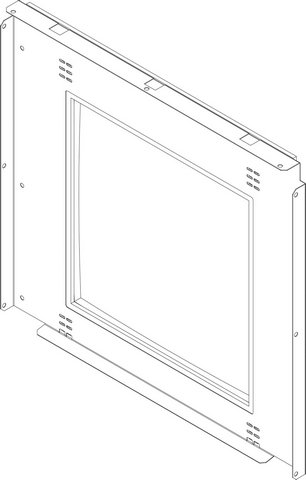 Bosch / Buderus Abdeckung hinten 8738209098
