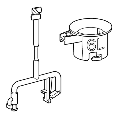 Grohe Zugstange für Servomotor in Spülkasten GD2 43306000