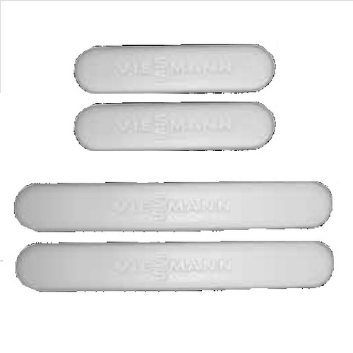 Viessmann Clips mit Vissmann-Logo Heizkörper-Abdeckung 2 x kurz, 2 x lang 7760317