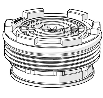 Hansa Luftsprudler und Schlüssel M21.5x1 HC B 59914443