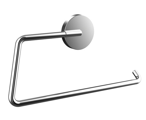 Emco Handtuchring Round, starr rechts offen chrom 435500100