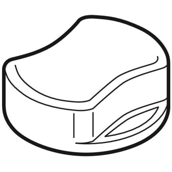 Geberit Drehknopf hochglanzpoliert 241.688.20.1