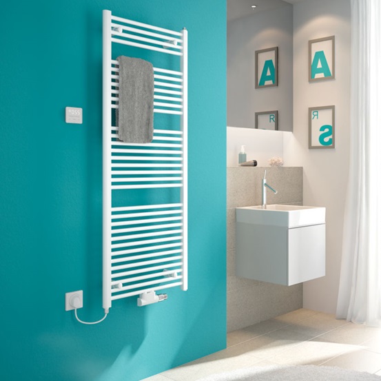 Arbonia Bagnolino-50 Watt H: 1.770 B: 899mm, max. P: 1500W, weiß, links, WRS weiß E0E1018900113XA