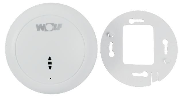 Wolf CO2-Sensor eBus Unterputz, Ausgangssignal 0-10V 2745666
