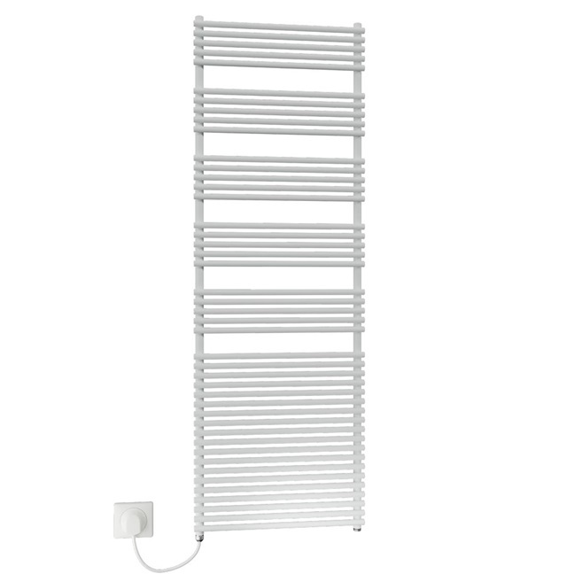Arbonia Bagnotherm Watt H: 1.800 B: 600mm, max. P: 1200W, weiß, WRS, weiß, links E3E1018600113XA