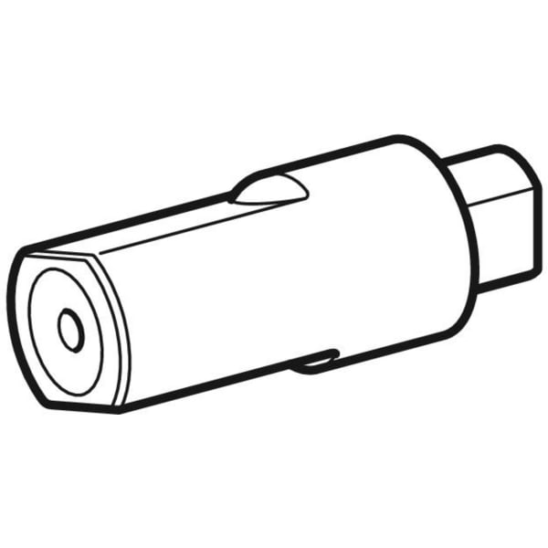 Geberit Dämpfer für WC-Deckel links für Geberit AquaClean8000/8000plus/Sela/Alba 250.069.00.1