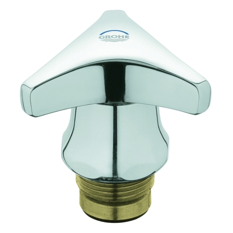 Grohe Oberteil mit Trecorn Griff Markierung blau 3/4" chrom 11104000