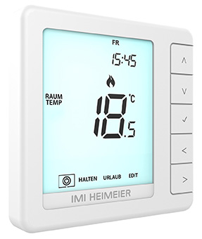 Heimeier HM-PRT Raumthermostat programmierbar, 230V, weiß 1500-07.500