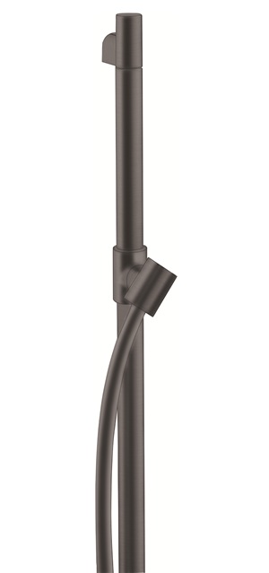 Hansgrohe Brausestange AXOR Starck 900mm mit Brauseschlauch 1600mm, Brushed Black Chrome 27830340