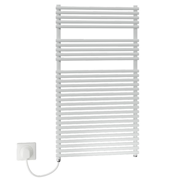 Arbonia Bagnotherm Watt H: 800 B: 900mm, max. P: 600W, weiß, WRS weiß, links E3E1008900113XA
