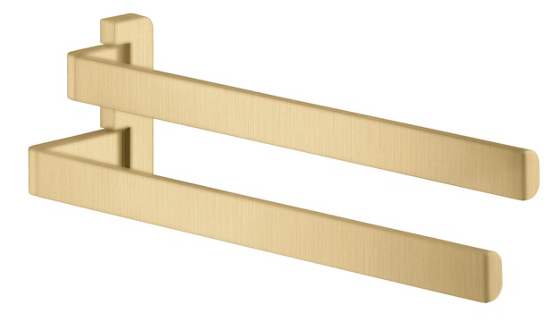 Hansgrohe Handtuchhalter zweiarmig Axor Universal Accessories brushed gold optik 42821250