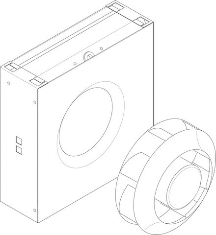 Bosch / Buderus Gebläse kpl 87186664020