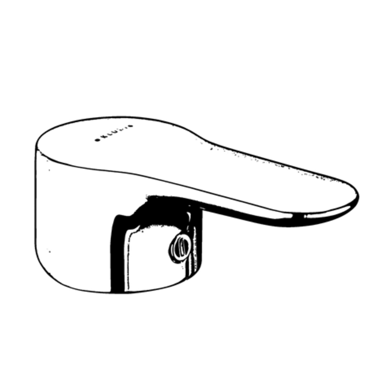 Kludi Objekta Hebel für Waschtisch, chrom 7504705-00