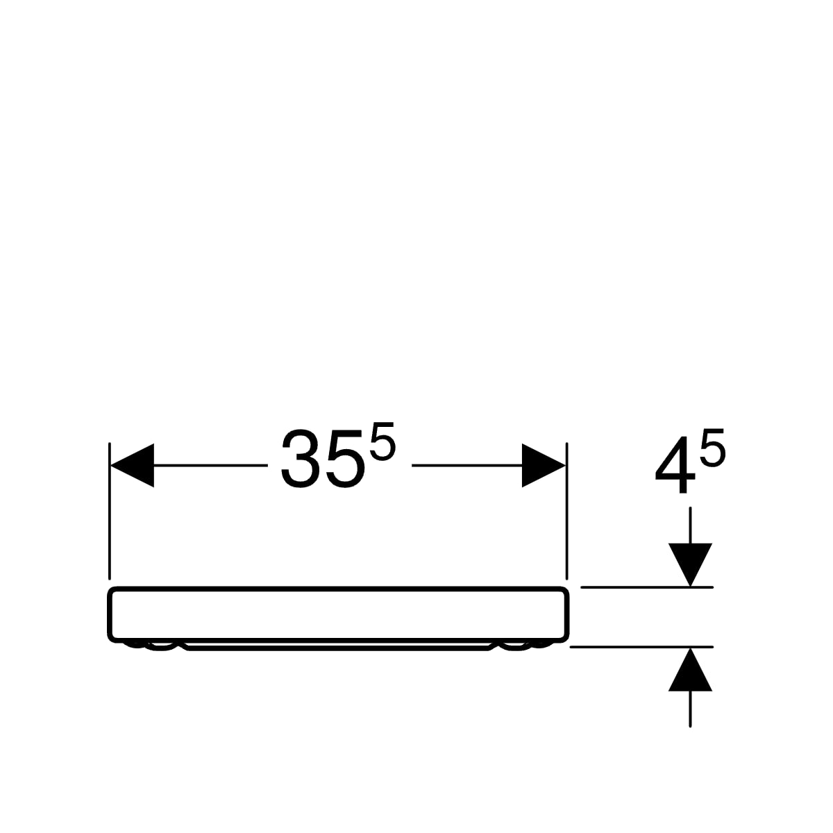Geberit iCon WC-Sitz, weiß mit Absenkautomatik 574130000