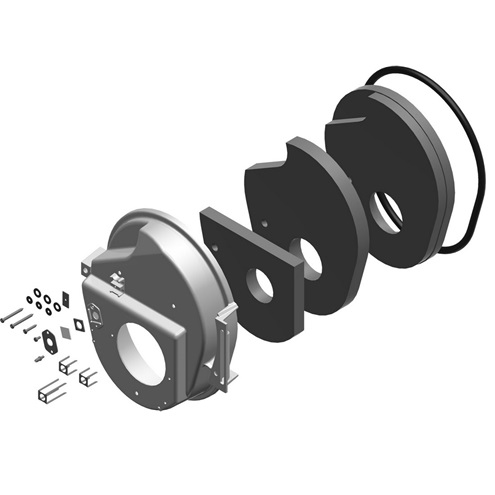 Bosch / Buderus Brennertür Guß 7747010202