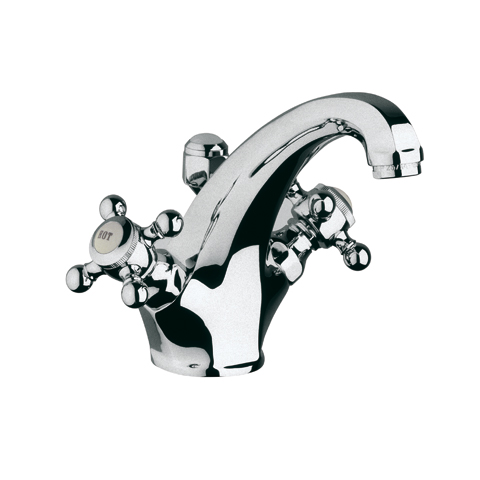 Kludi Adlon Waschtischarmatur 140mm, mit Ablaufgarnitur, DN8, chrom 510100520