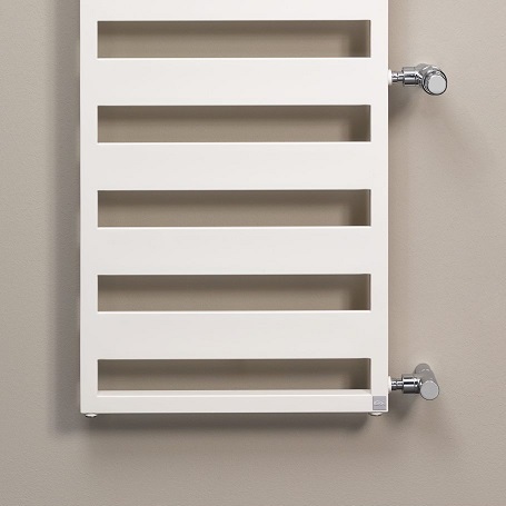 Kermi Casteo-D Designheizkörper H: 153,3 B: 60cm weiß, rechts CTN1D1500602RXK