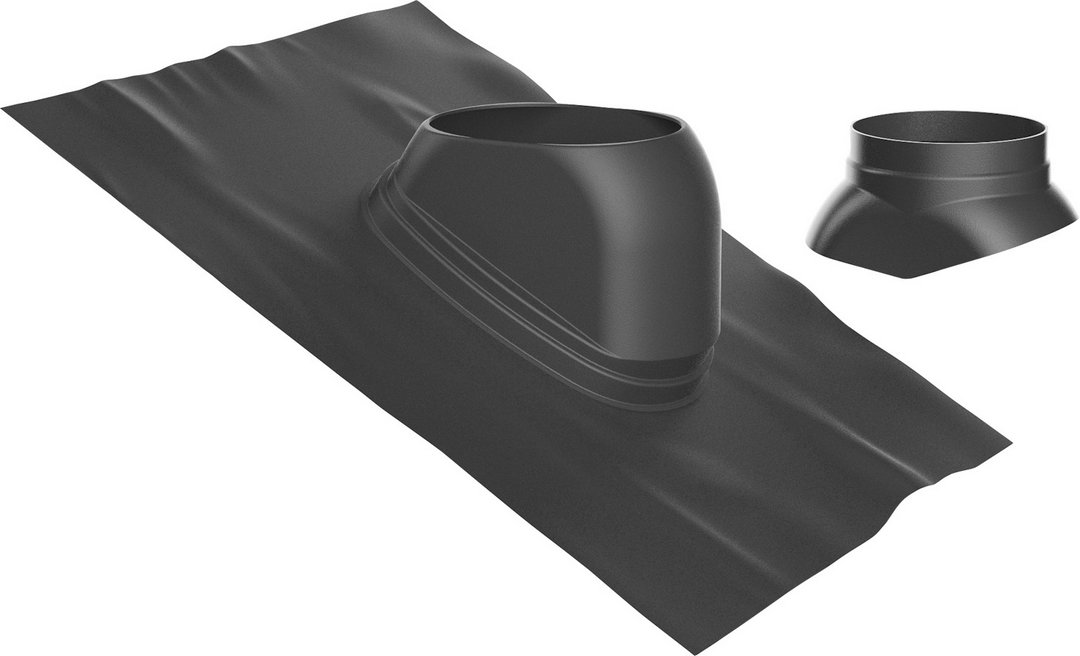 Bosch Dachziegel d: 166, 25-45 Grad schwarz Abgaszubehör FC-O110 7738113129