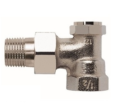 Buderus Rücklaufverschraubung RVV E15 1/2" Eck mit reproduzierbare Voreinstellung 7738306448