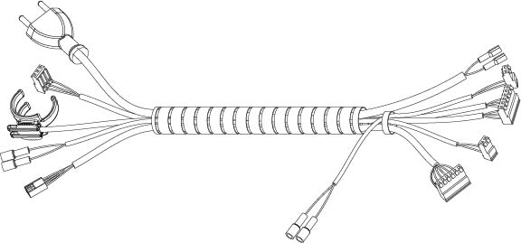 Grünbeck Grundkabelbaum softliQ:MC32, MC38, PA20, safeliQ:EA30 187269e
